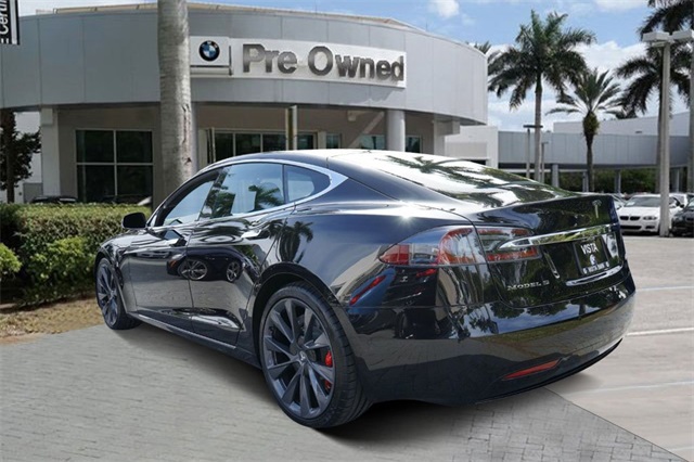 Tesla Model S P100d Used The Parking